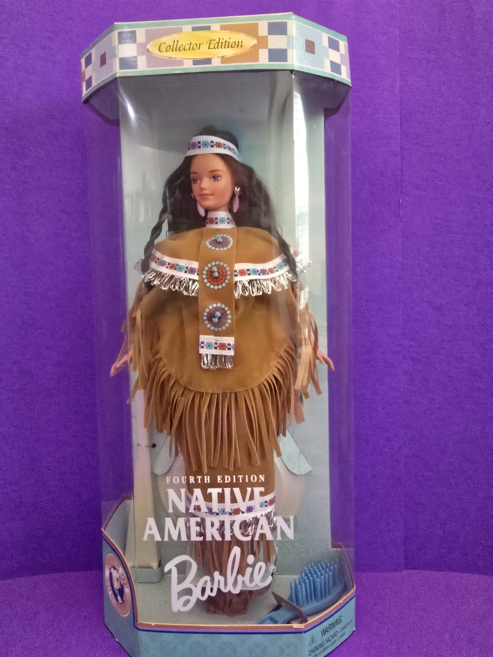 1997 Barbie Collector Edition Native American - Dolls Of The World